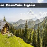 Jigsaw de munte alpin